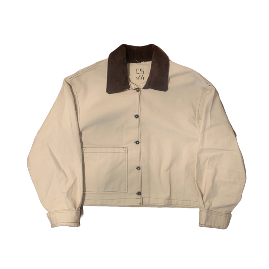 CROPPED WORK JACKET (OOO2) - cottonsmith